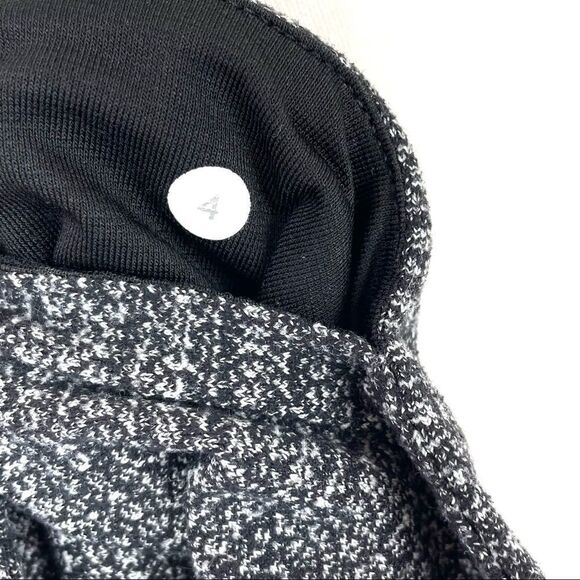 Lululemon Variegated Knit Wunder Under Tights Herringbone Gray - Picture 15 of 15